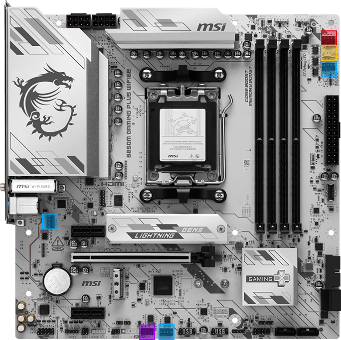 B850M GAMING PLUS WIFI6E | Gaming Motherboards｜Best
