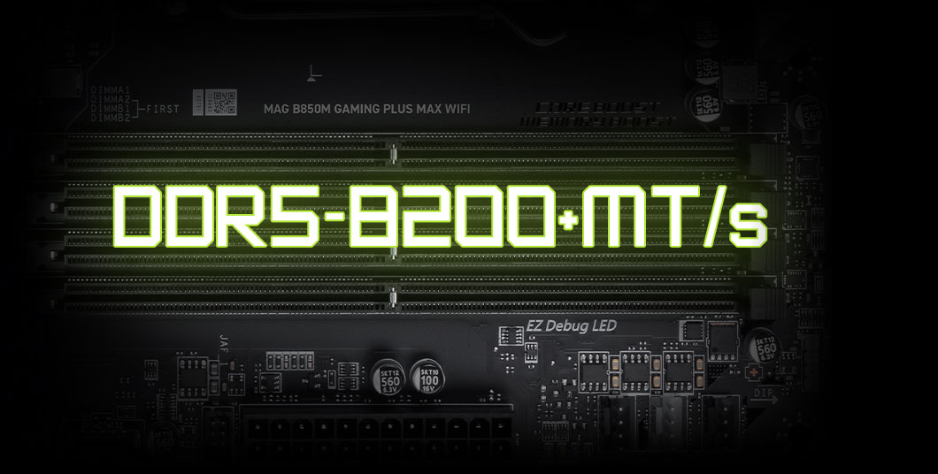 MSI MAG B850M GAMING PRO MAX WIFI DDR5