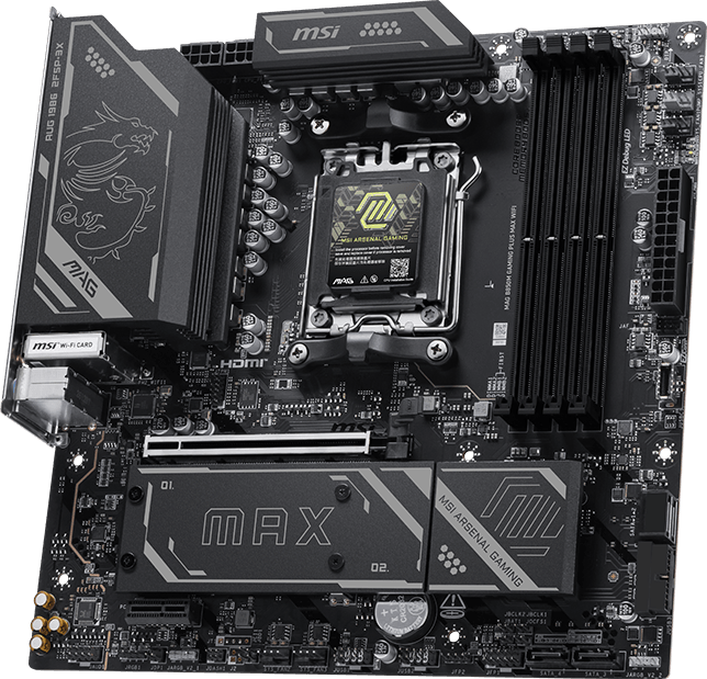 MAG B850M GAMING PLUS MAX WIFI