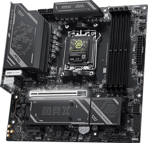 MAG B850M GAMING PLUS MAX WIFI