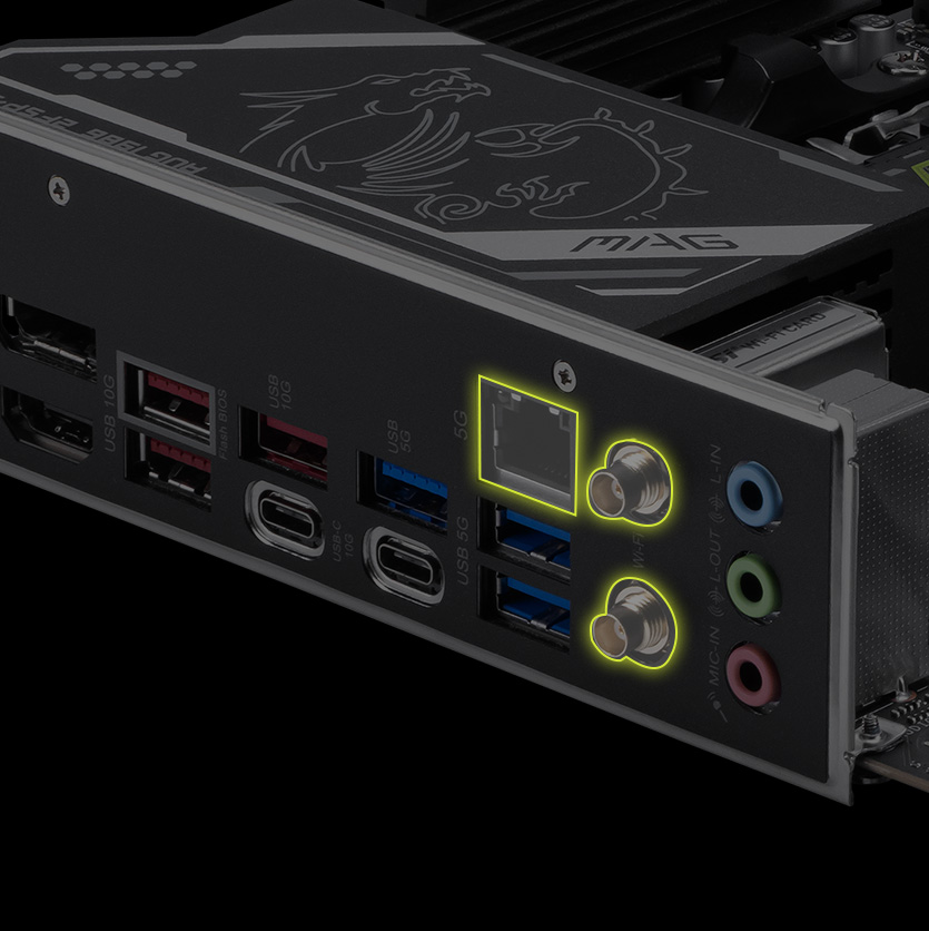 MSI HIGH-BANDWIDTH AND LOW-LATENCY NETWORK