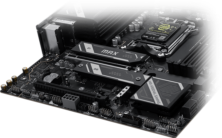 MSI MAG B850M GAMING PRO MAX WIFI storage