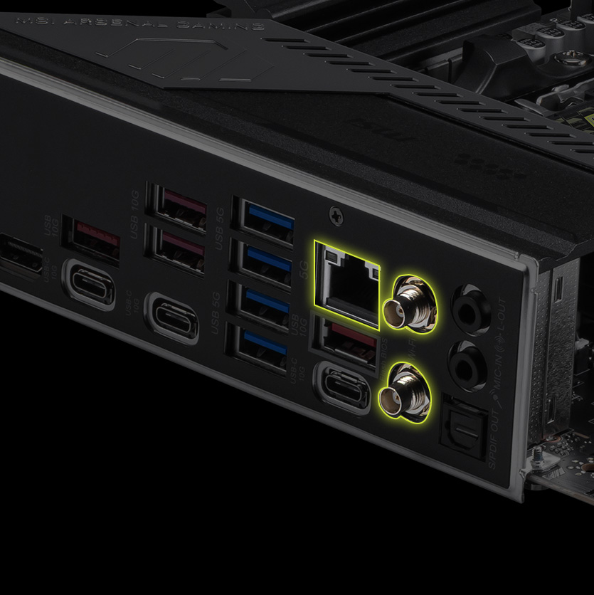MSI HIGH-BANDWIDTH AND LOW-LATENCY NETWORK