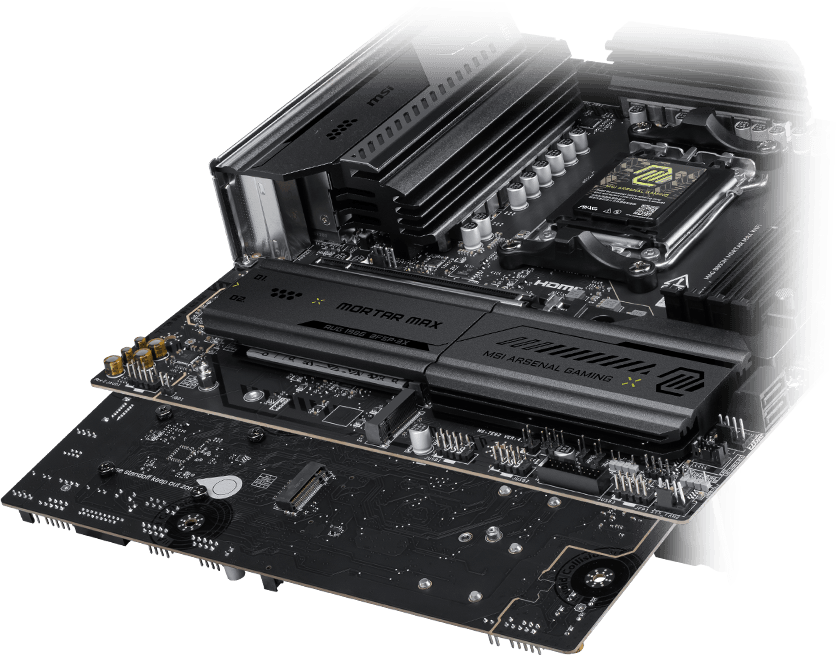 MSI MAG B850M MORTAR MAX WIFI (Rev 2) storage