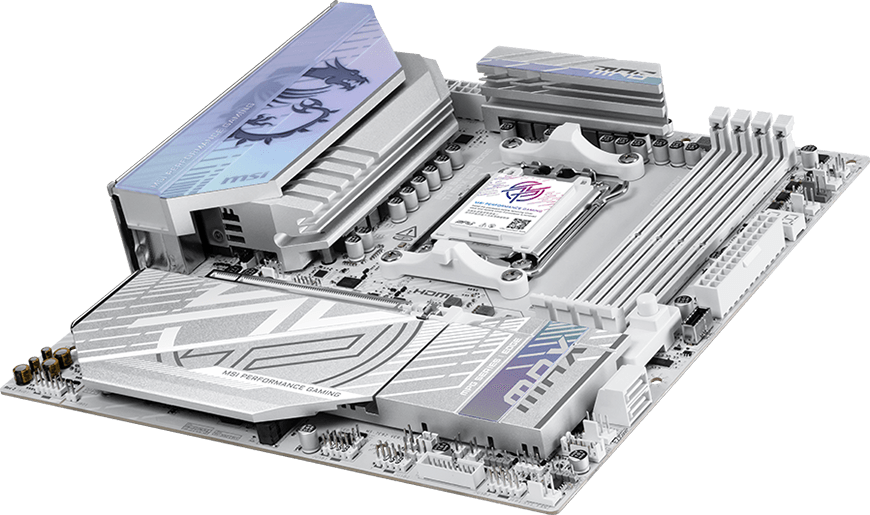 MPG B850M EDGE TI MAX WIFI Rev 2 - cooling