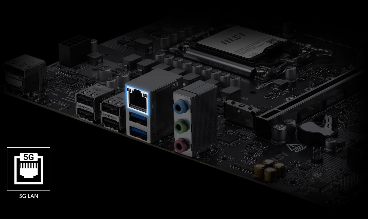 MSI PRO B860M-E 5G Lan