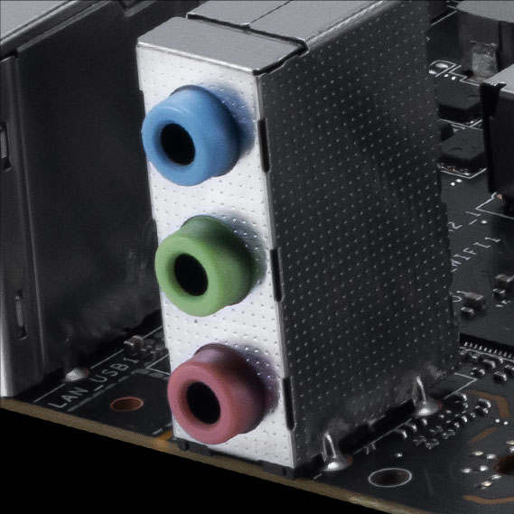 Msi audio high quality audio jacks