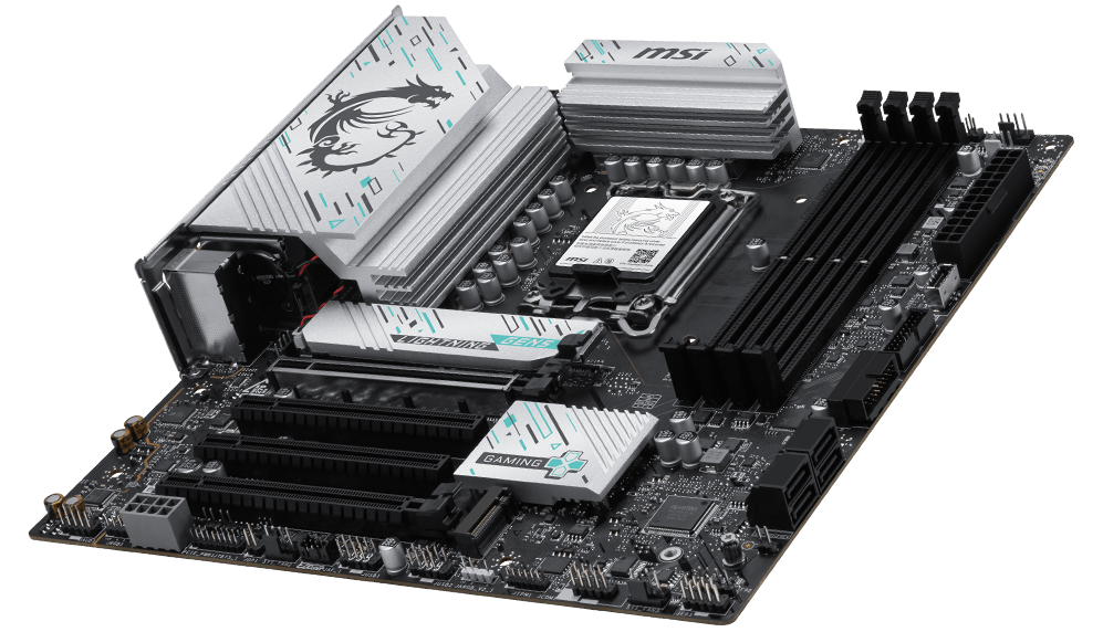 MSI B860m gaming plus wifi6e - cooling