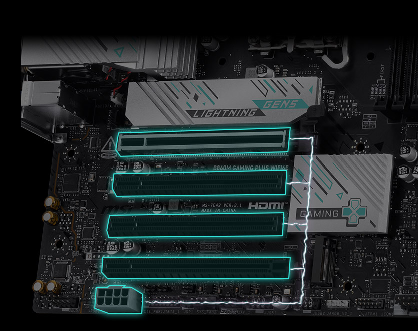PCIe supplimental powerS