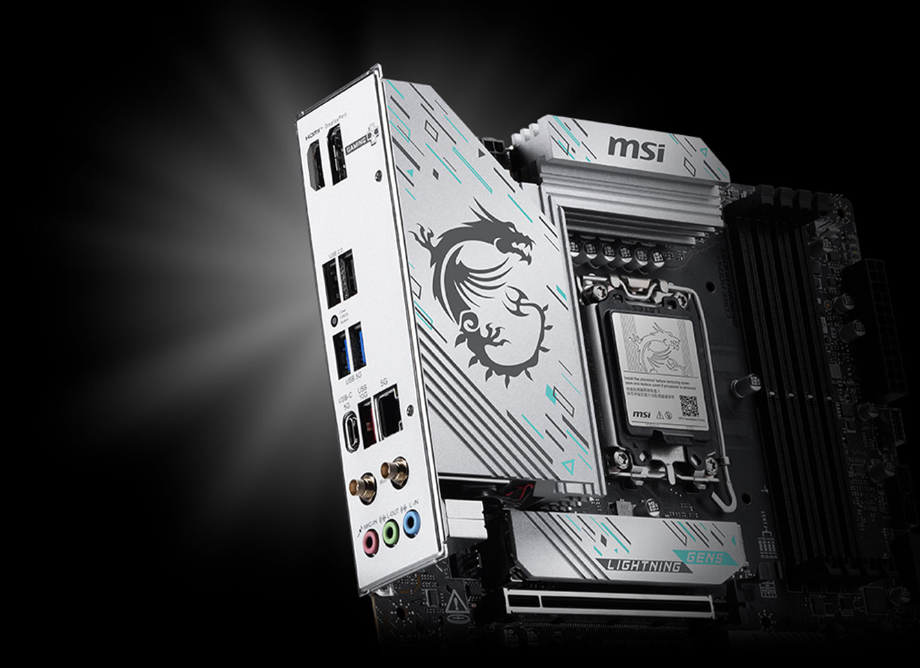 MSI B860M GAMING PLUS WIFI6E BG