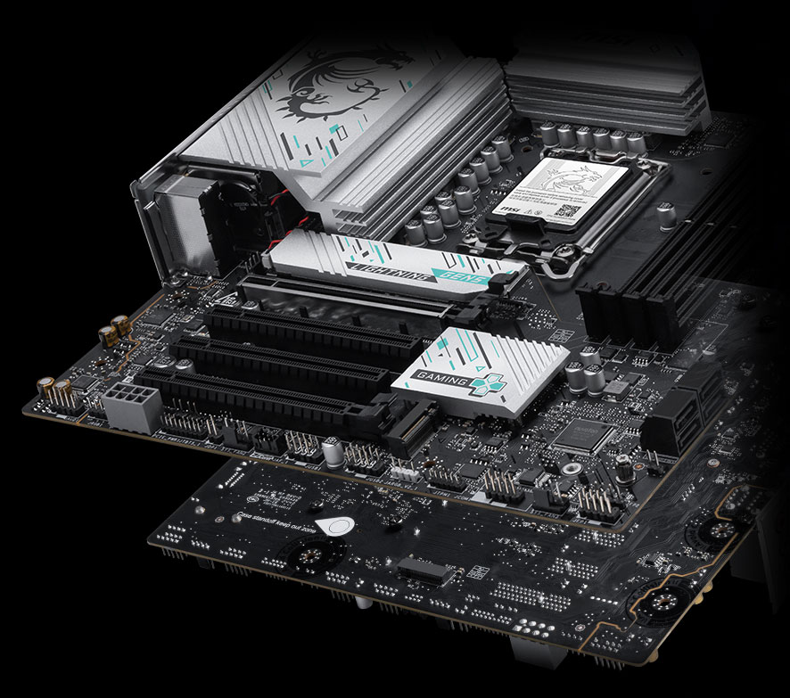 B860M GAMING PLUS WIFI6E storage