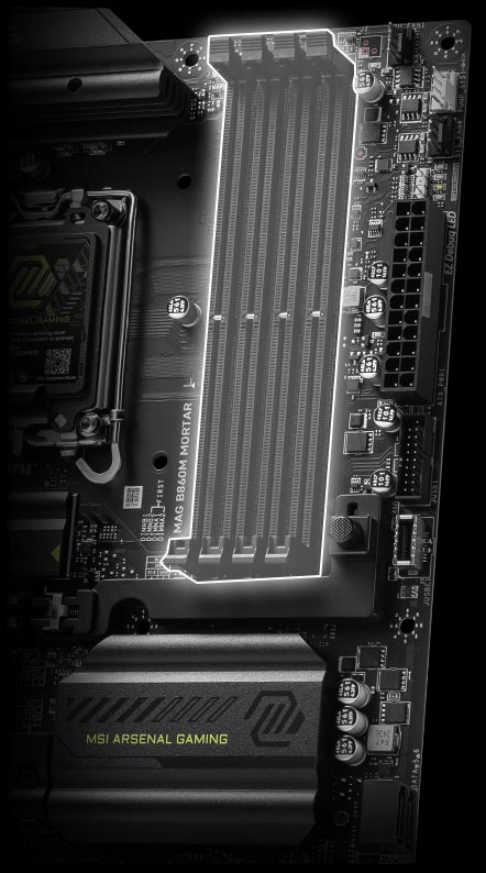 MSI MAG B860M MORTAR Memory Extension Mode