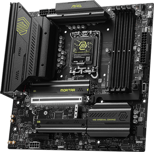MSI MAG B860M MORTAR pcie