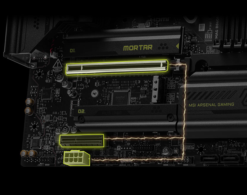 PCIe supplimental powerS