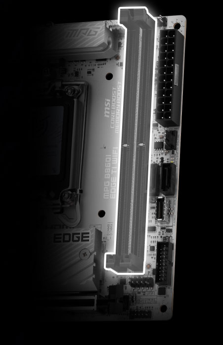 MSI B860i Edge Ti Memory Extension Mode