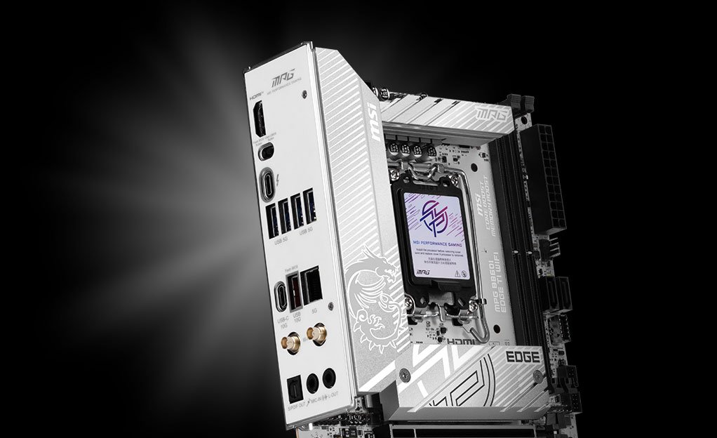 Pre-Installed I/O Shield