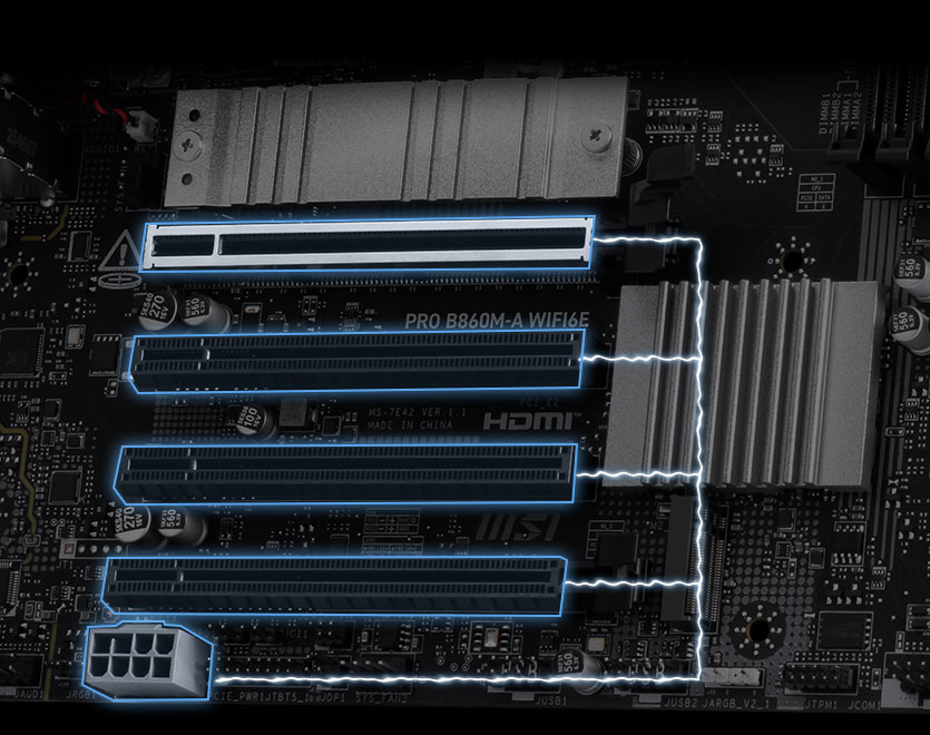 PCIe supplimental power