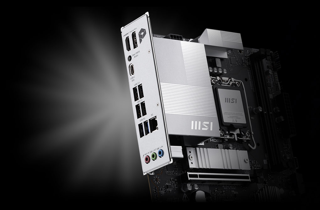 MSI Motherboard Pre-Installed I/O Shield