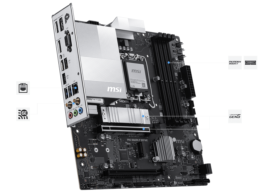 msi pro b850-v evo wifi