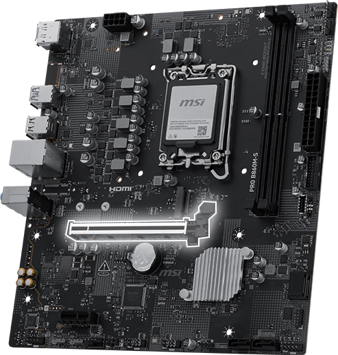 MSI PRO B860M-S PCIE5
