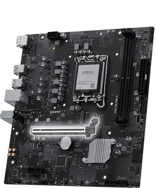 MSI PRO H810M-E PCIE5