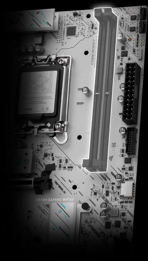 MSI H810M GAMING WIFI6E Memory Extension Mode