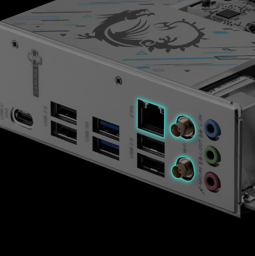 MSI HIGH-BANDWIDTH AND LOW-LATENCY NETWORK