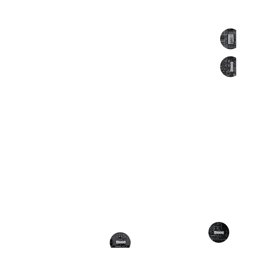 header with different colors