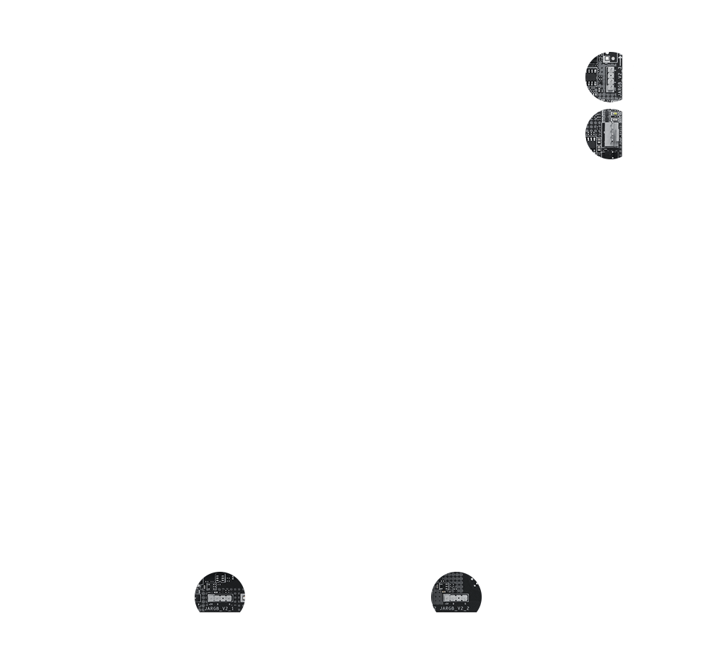 header with different colors