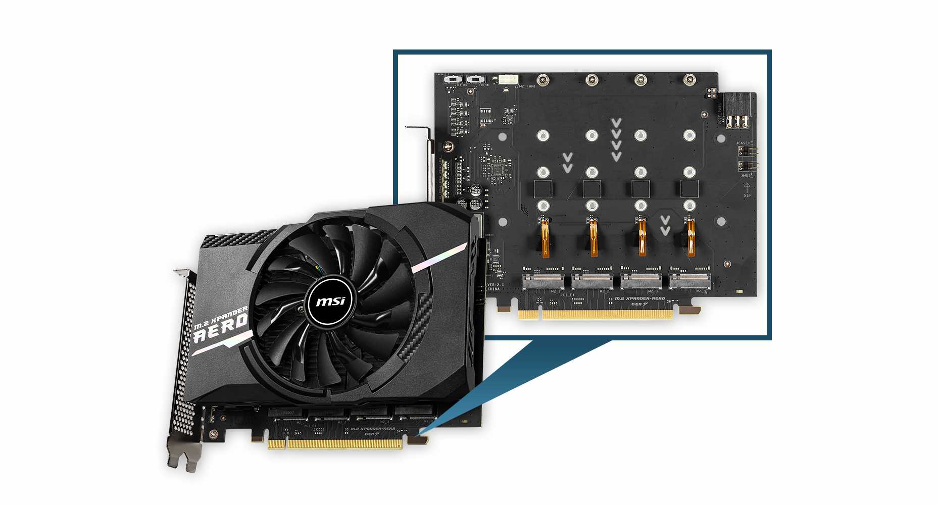 MSI Creator TRX40 MORE CAPACITY OF HIGH SPEED NVMe M.2