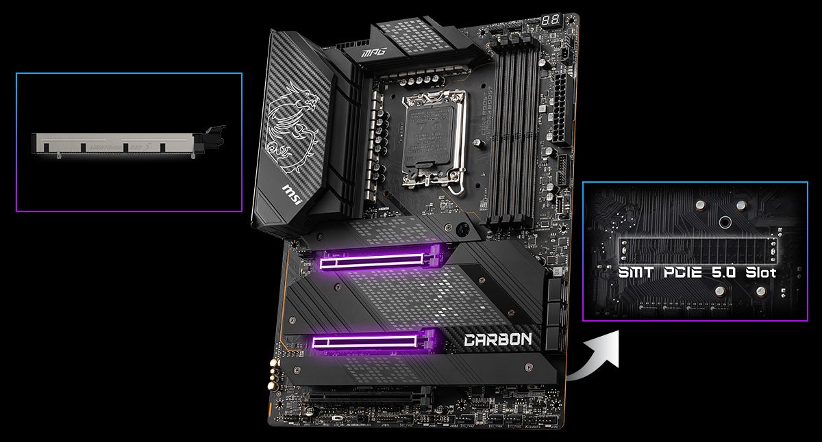 MSI MPG Z690 CARBON WIFI LIGHTNING GEN 5 PCI-E
