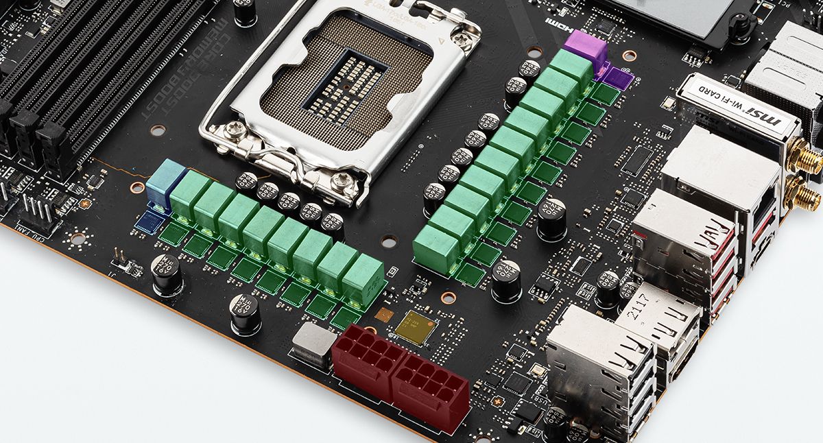 MSI MPG Z690 CARBON WIFI DIRECT 18 + 1 +1 PHASES POWER DESIGN