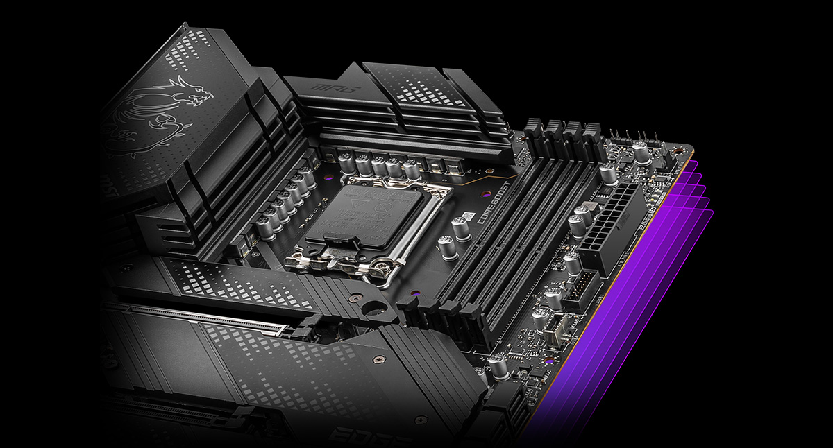 MSI MPG Z690 EDGE WIFI DDR4 PCB-design