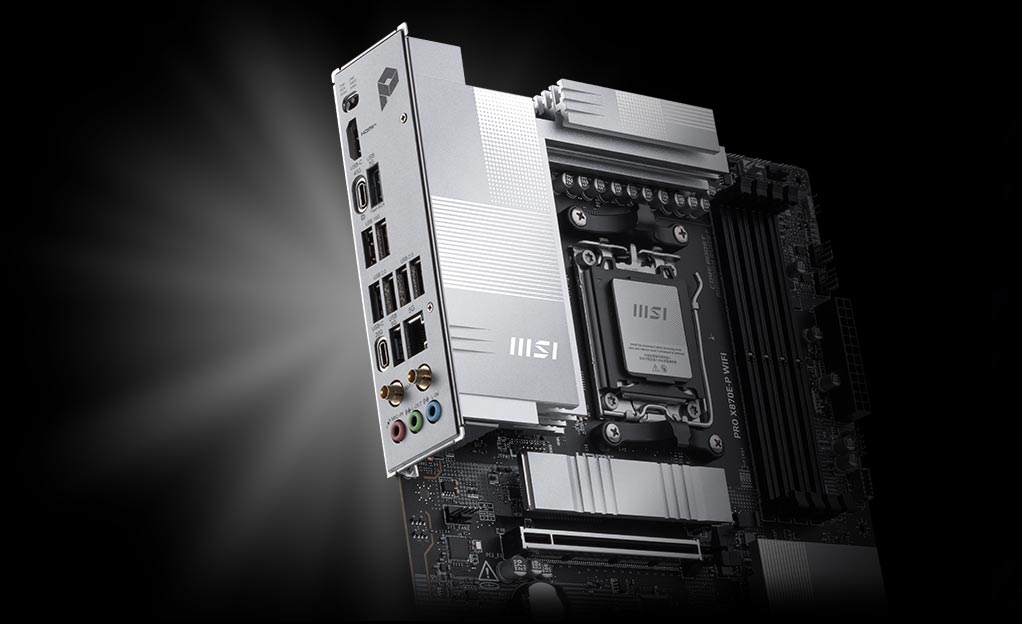 Pre-Installed I/O Shield