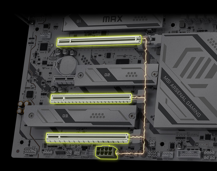 X870E Gaming plus max wifi PCIe supplimental powerS
