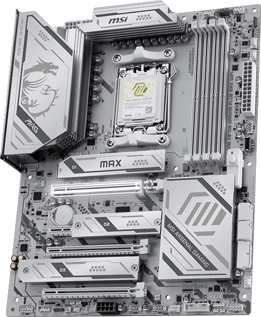 msi x870E Gamig plus max wifi pcie