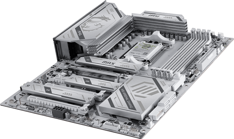 MSI X870 White Aesthetic