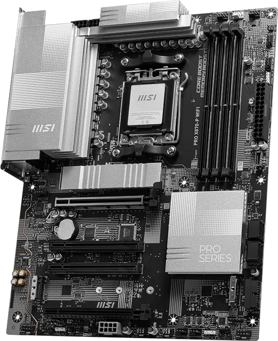 PRO X870 P WIFI PRO Series Motherboards Best Motherboard For AI PC MSI