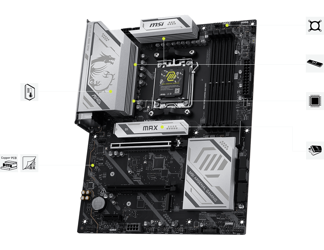 msi mag x870e Tomahawk wifi