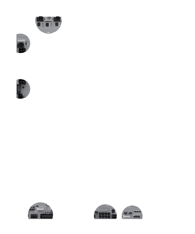 header with different colors