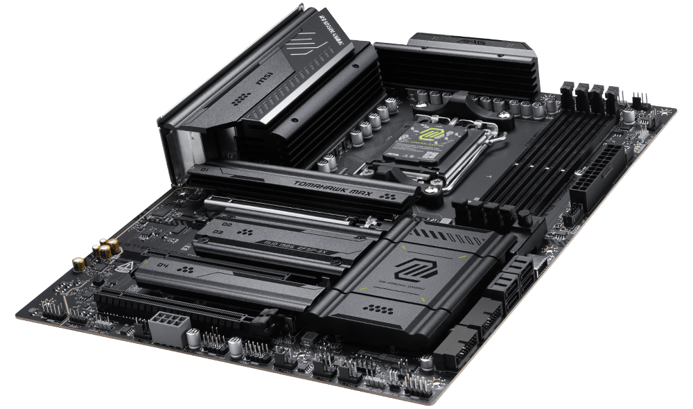 MSI MAG X870E TOMAHAWK MAX WIFI Cooling Overview 