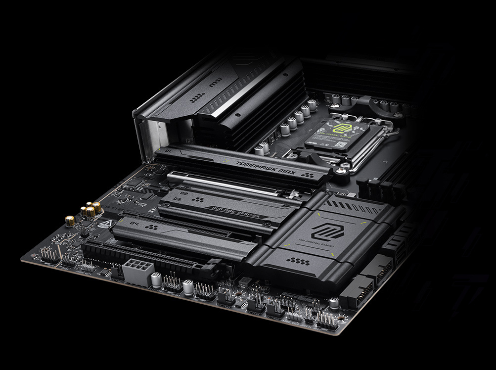 MAG X870E TOMAHAWK MAX WIFI Storage