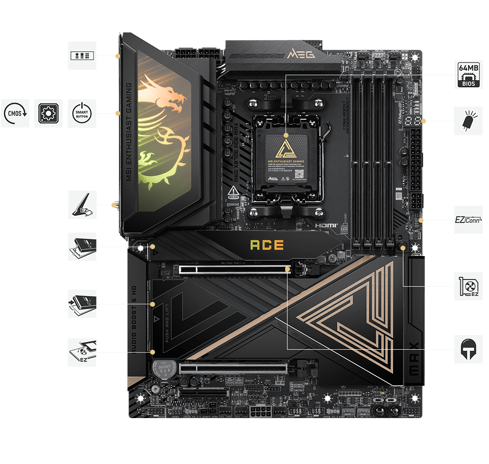 msi MEG X870E ACE MAX