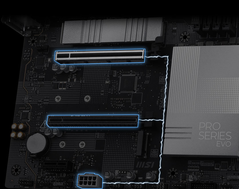 PCIe supplimental powerS