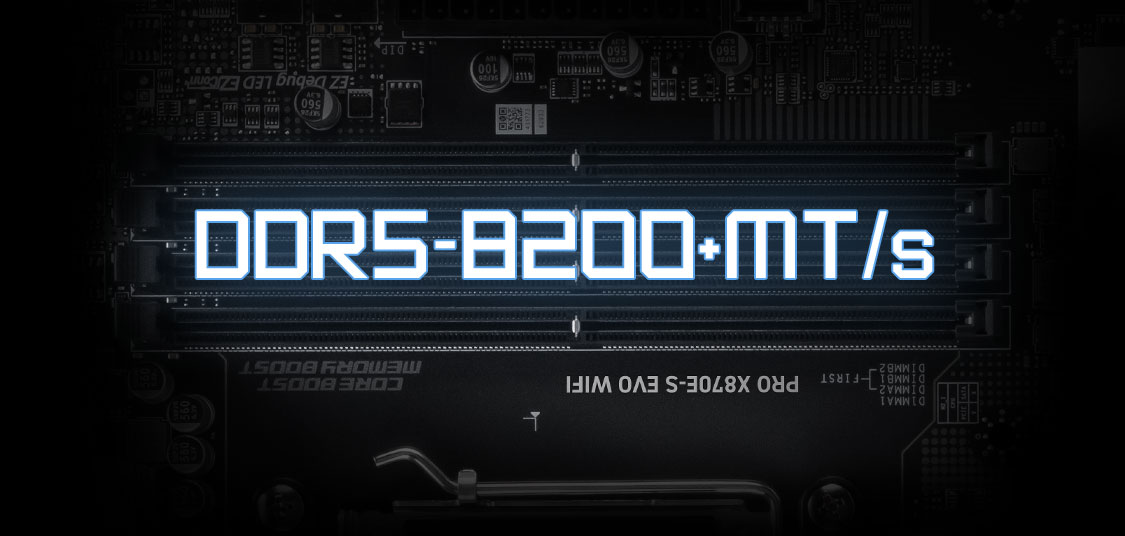 MSI PRO X870E-S EVO WIFI DDR5-8000