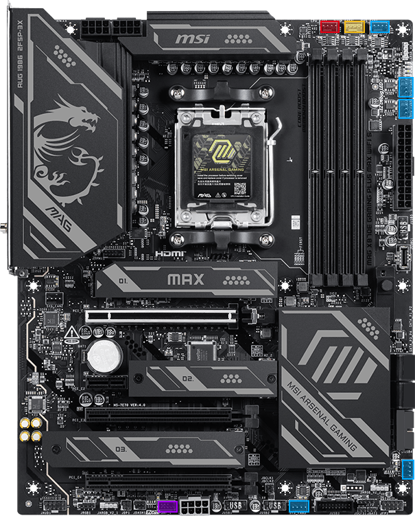 MAG X870E GAMING PLUS MAX WIFI S Frozr AI Cooling system synchronization