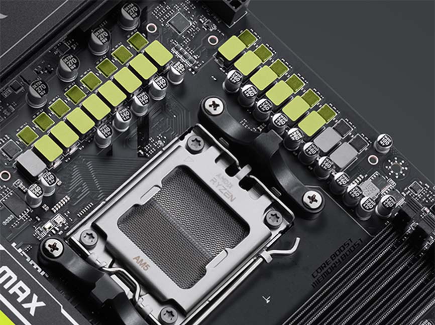 MAG X870E GAMING PLUS MAX WIFI S flagship VRM and power design