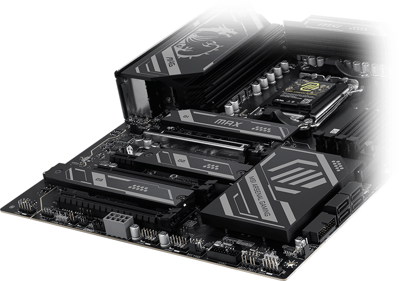 MAG X870E GAMING PLUS MAX WIFI S Storage
