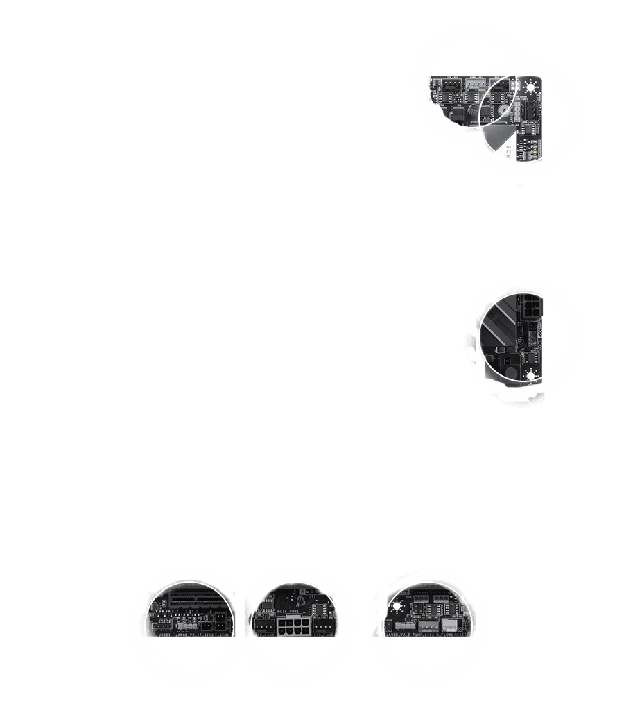 header with different colors