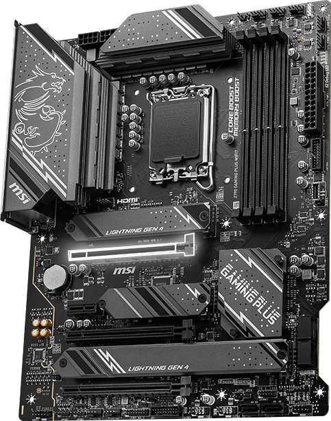 MSI Z790 GAMING PLUS WIFI＋DDR5 16GBセット MSI Z790 GAMING PLUS WIFI7, ATX - Intel 14th /13th/12th Gen